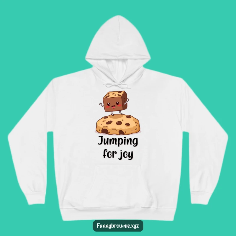 Funny Brownie Jumper Hoodie - Cozy & Hilarious Dessert Lover Gift